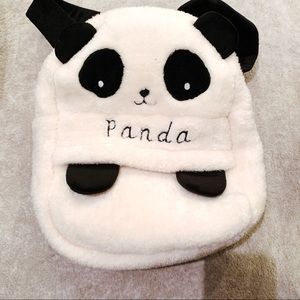 Fluff panda backpack